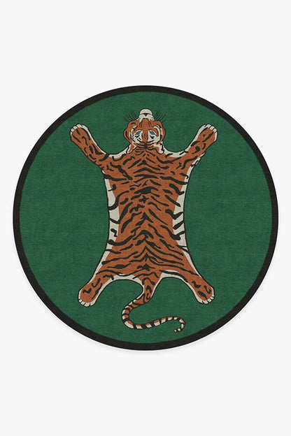Tiger Emerald Rug by Jonathan Adler