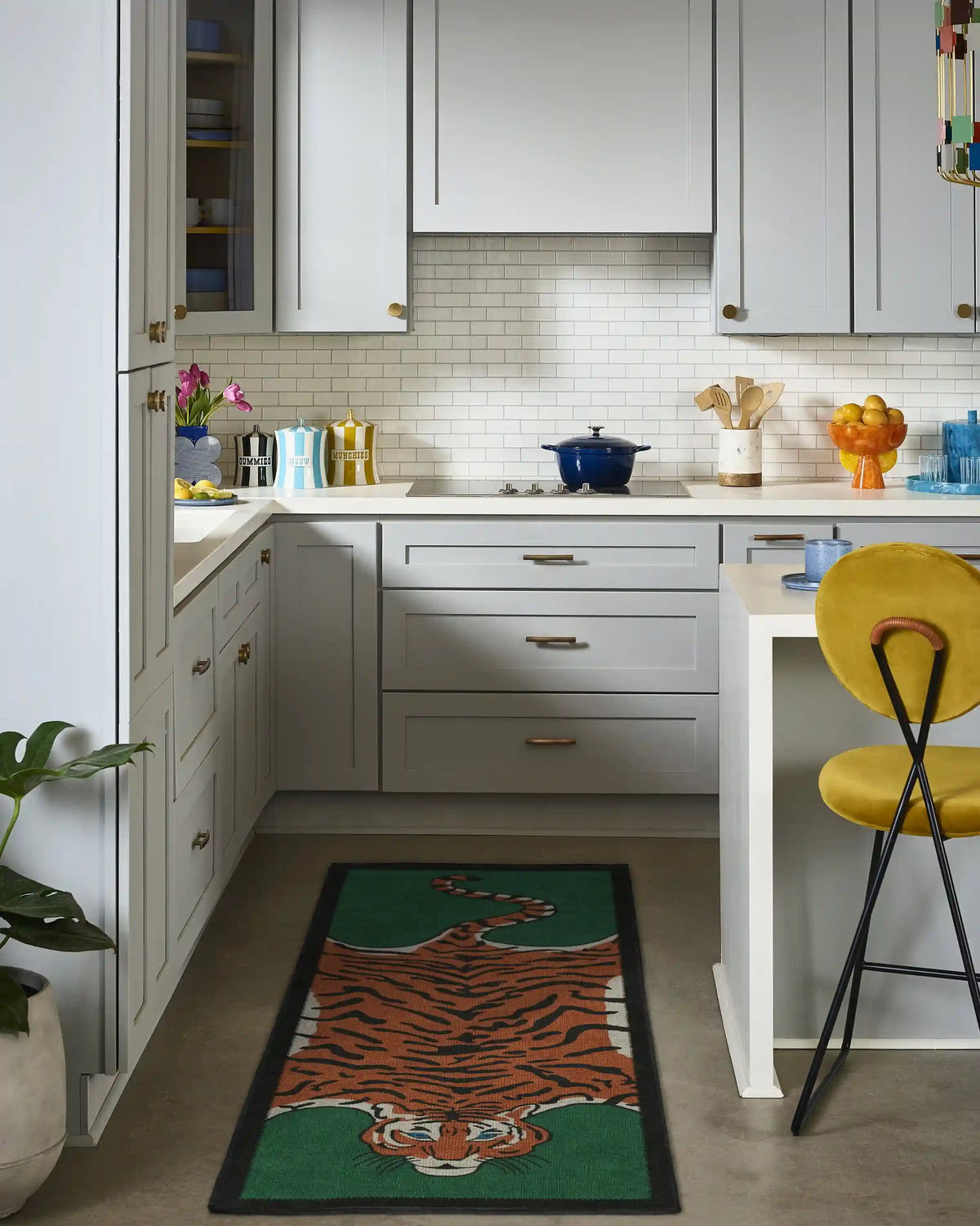 Tiger Emerald Rug by Jonathan Adler