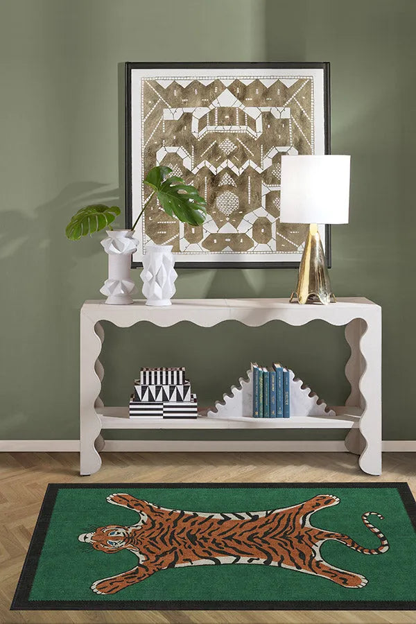 Tiger Emerald Rug by Jonathan Adler