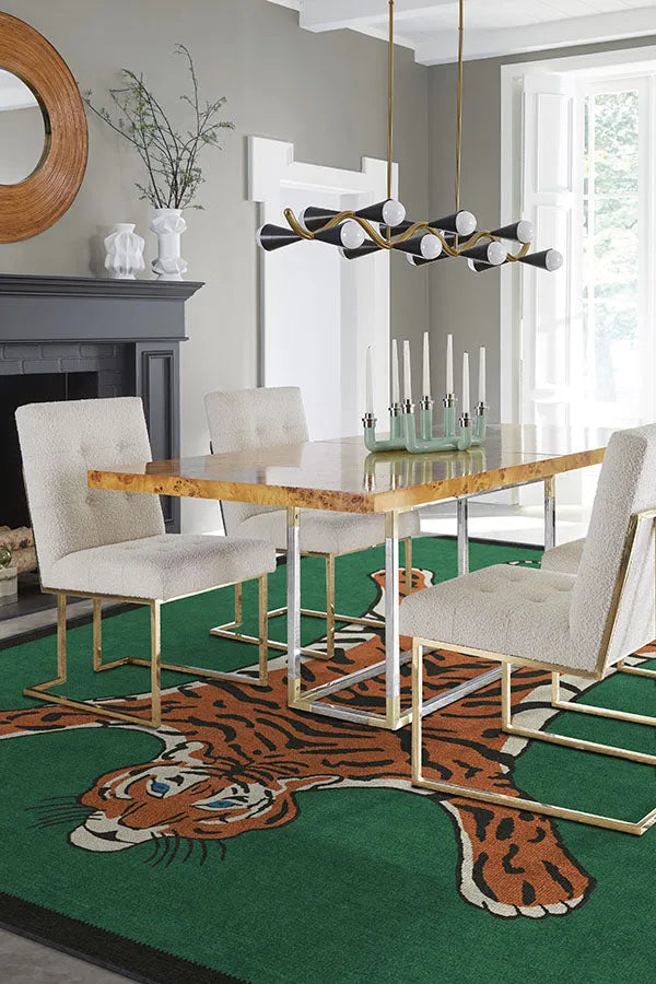 Tiger Emerald Rug by Jonathan Adler