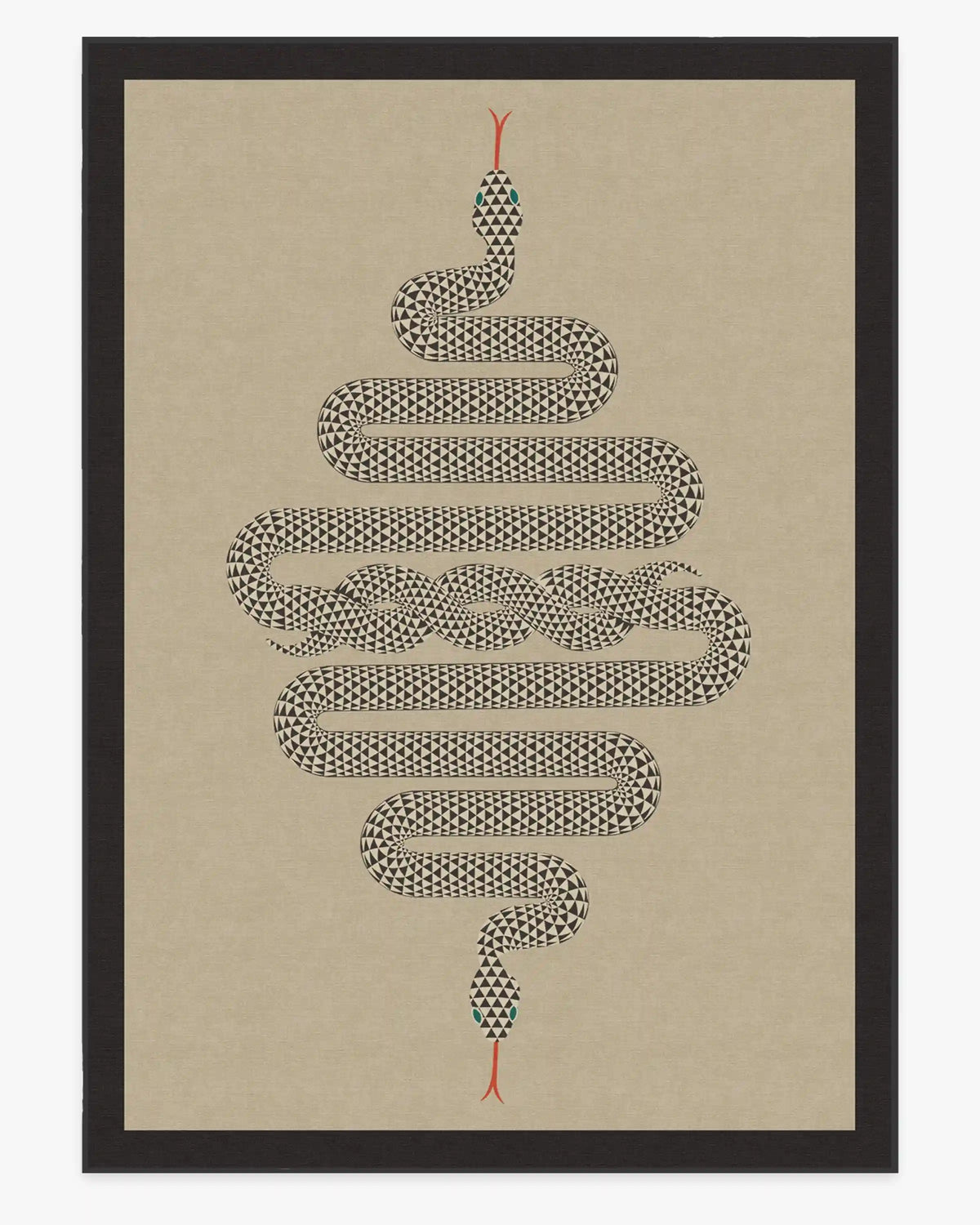 Venom Neutral Rug by Jonathan Adler