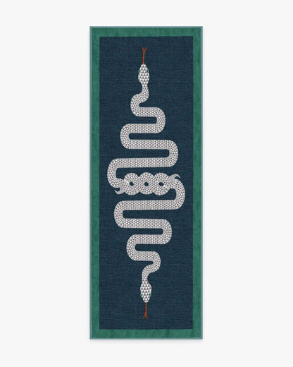 Venom Sapphire Rug by Jonathan Adler