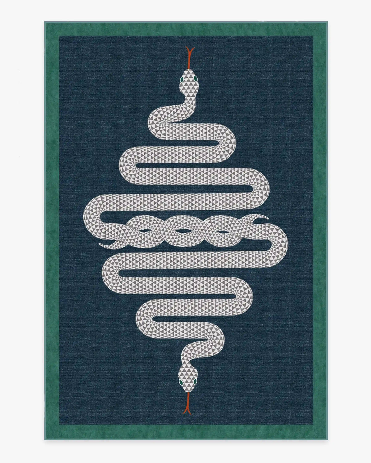 Venom Sapphire Rug by Jonathan Adler