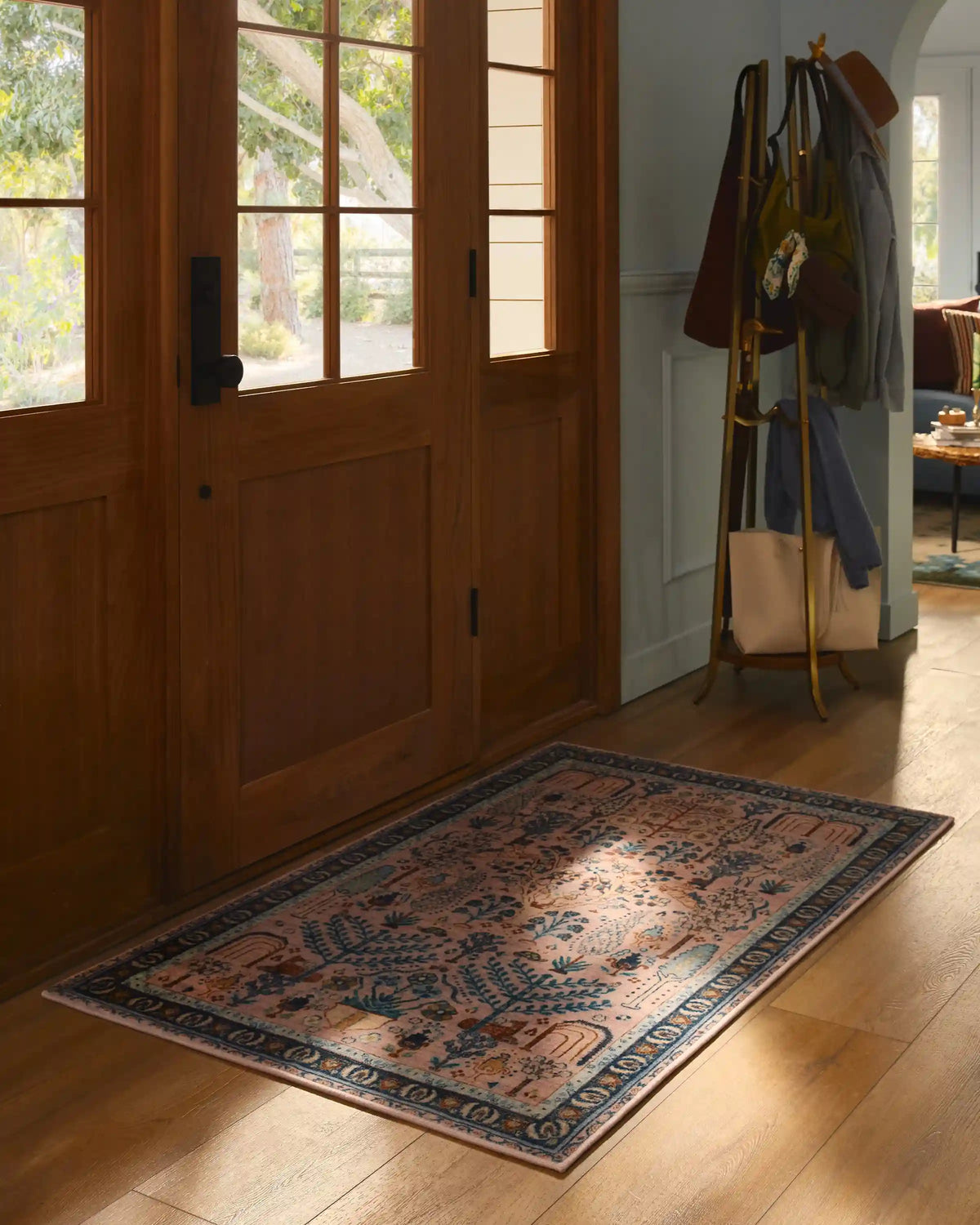 Julietta Soft Pink Rug by Anthropologie