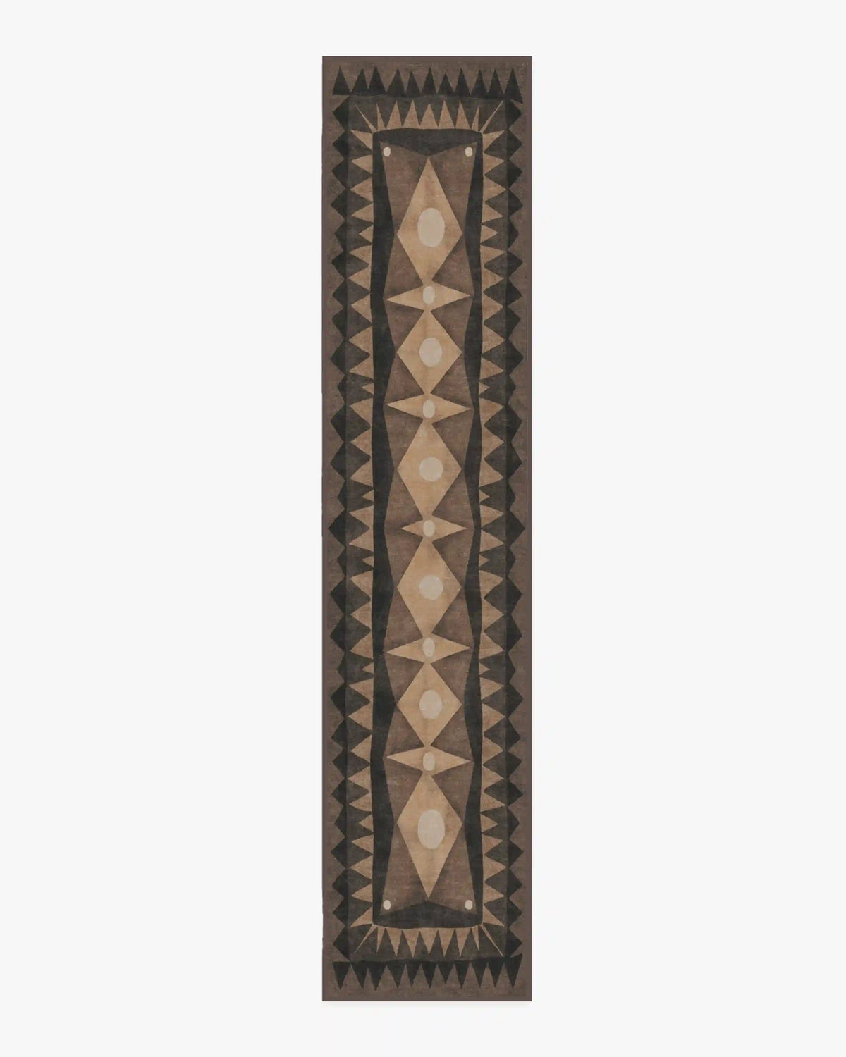 Hilma Charcoal Rug by Jungalow