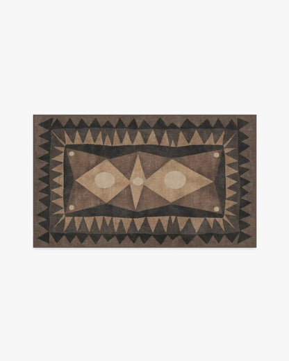 Hilma Charcoal Rug by Jungalow