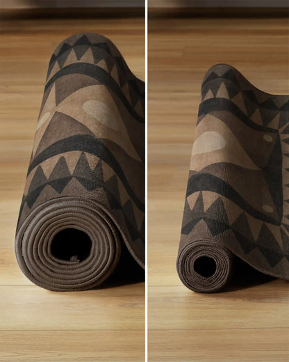 Hilma Charcoal Rug by Jungalow