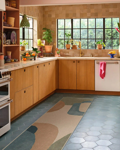 Sonia Sand & Ocean Rug by Jungalow