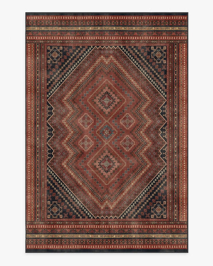 Kaden Amber Red Rug
