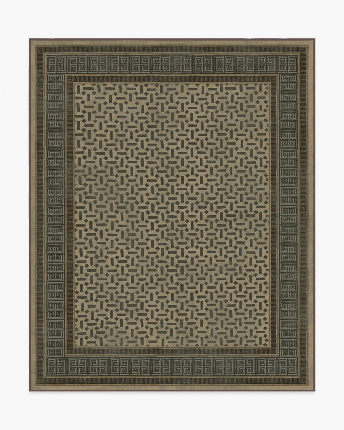 Kairos Charcoal & Tan Rug