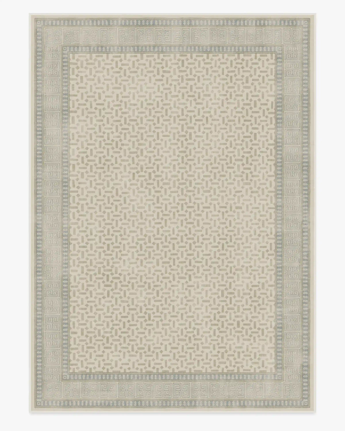 Kairos Ivory & Blue Rug
