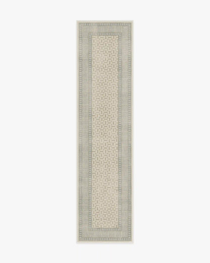 Kairos Ivory & Blue Rug