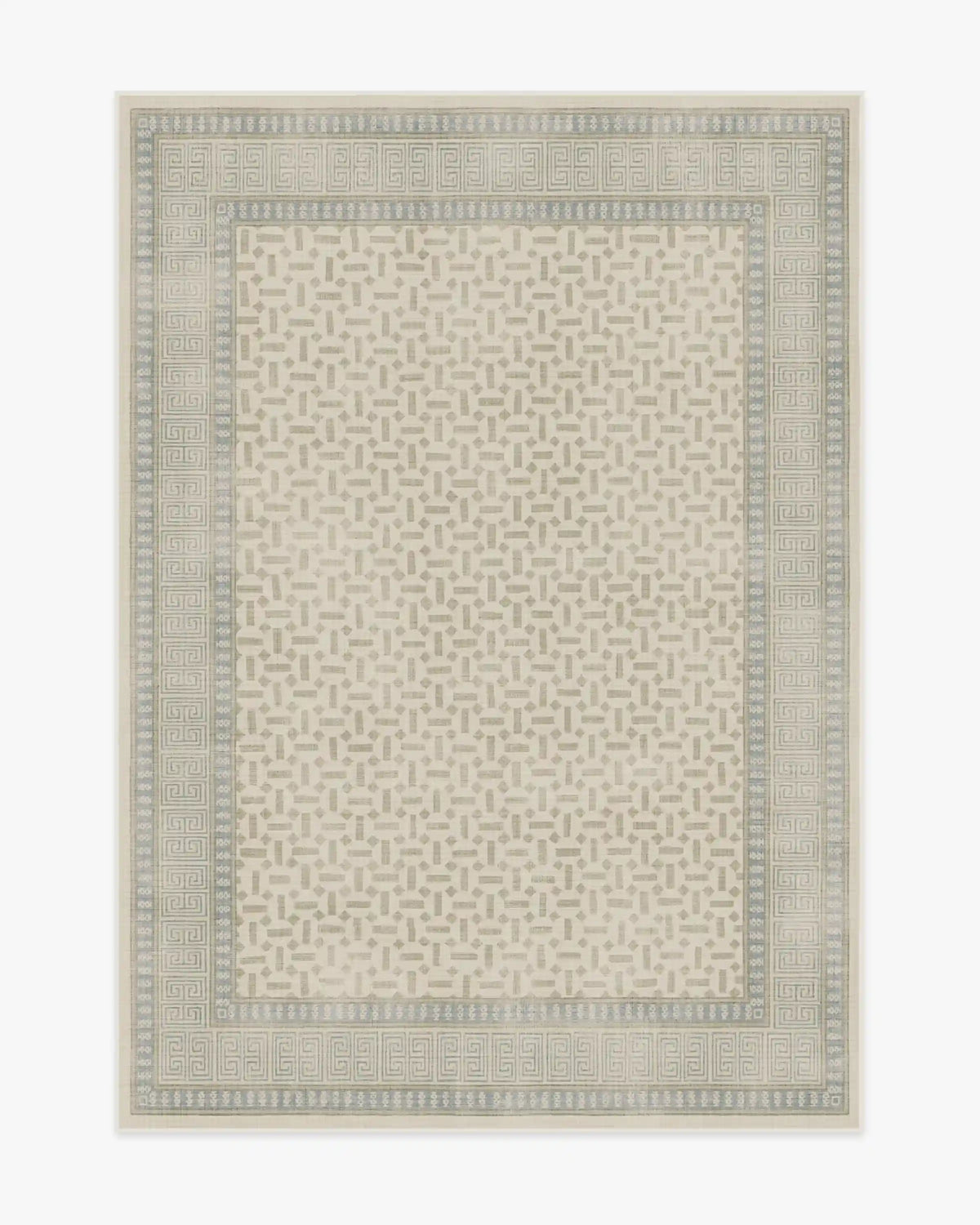 Kairos Ivory & Blue Rug