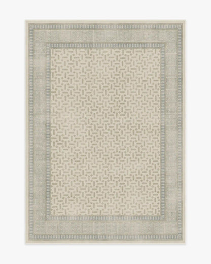 Kairos Ivory & Blue Rug
