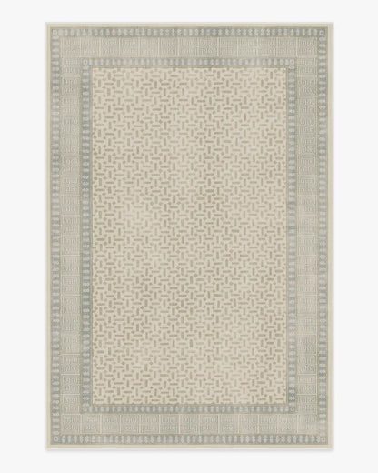 Kairos Ivory & Blue Rug