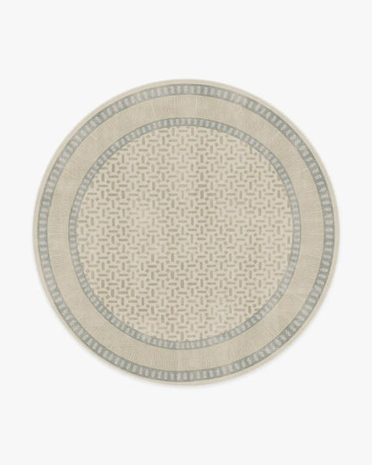 Kairos Ivory & Blue Rug