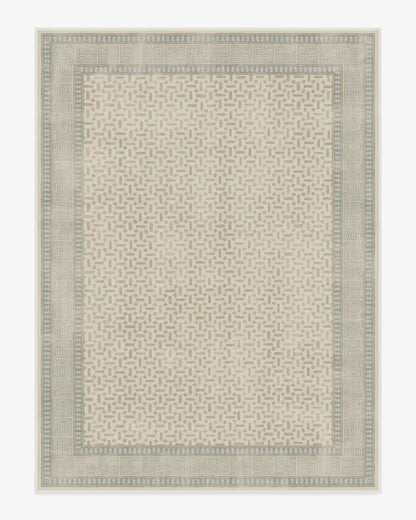Kairos Ivory & Blue Rug