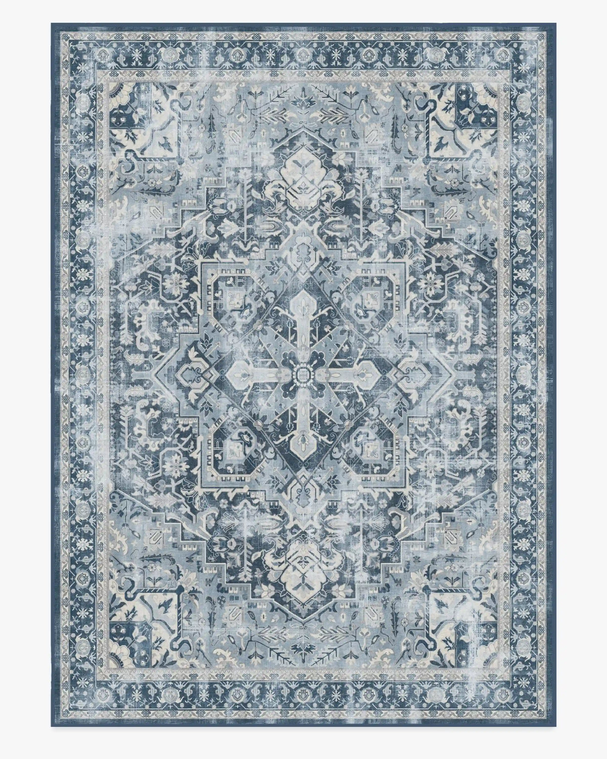 Kamran Admiral Blue Rug