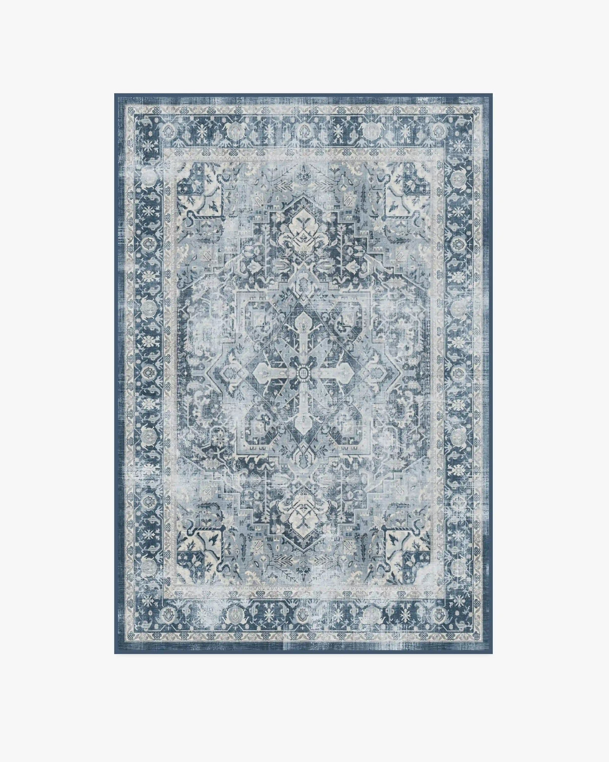 Kamran Admiral Blue Rug