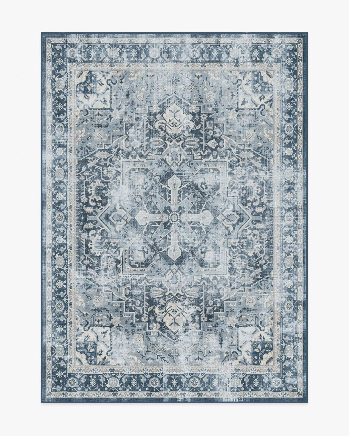 Kamran Admiral Blue Rug