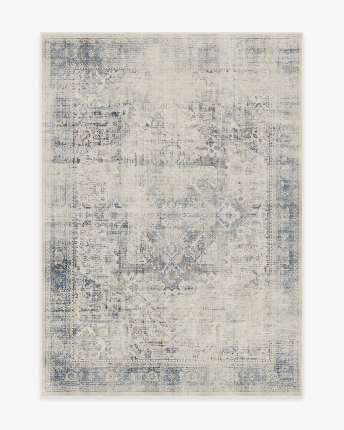 Kamran Blue Quartz Rug