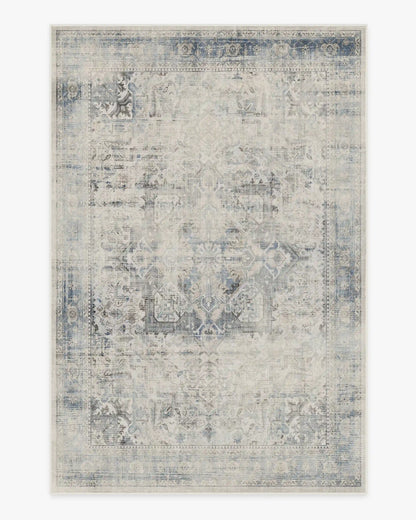 Kamran Blue Quartz Rug