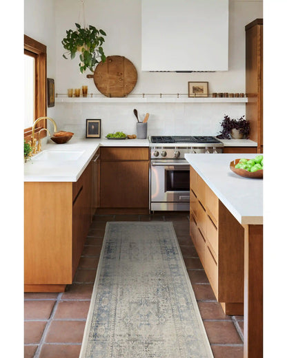 Kamran Blue Quartz Rug