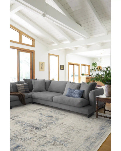 Kamran Blue Quartz Rug