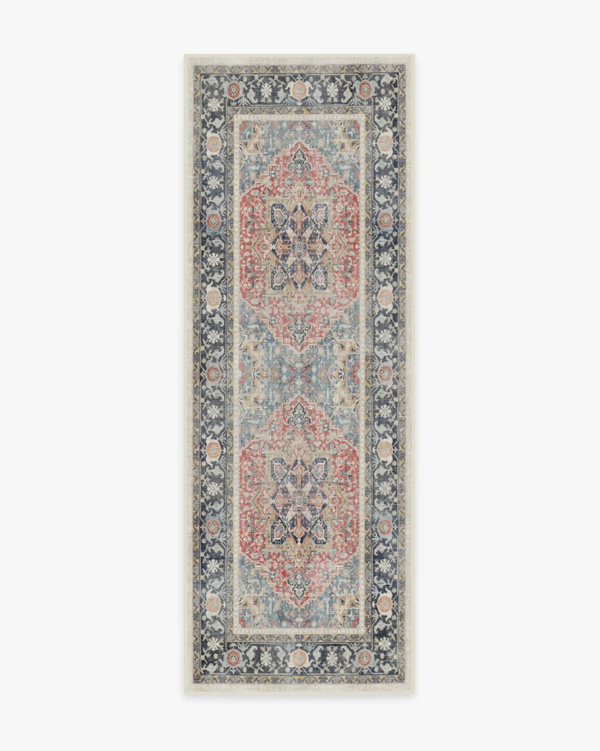 Kamran Cayenne Red Rug
