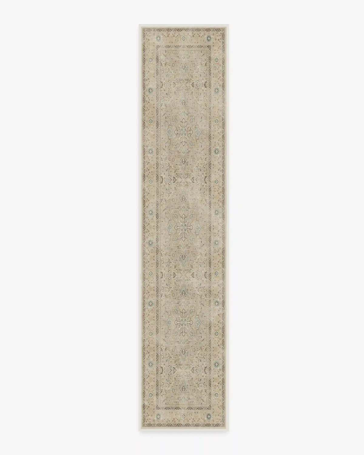 Kamran Ivory Opal Rug