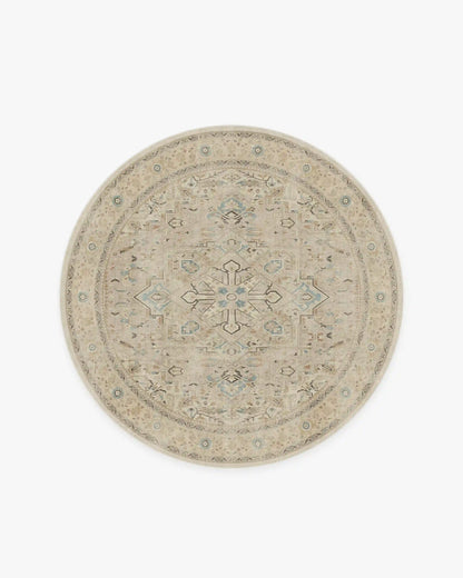Kamran Ivory Opal Rug