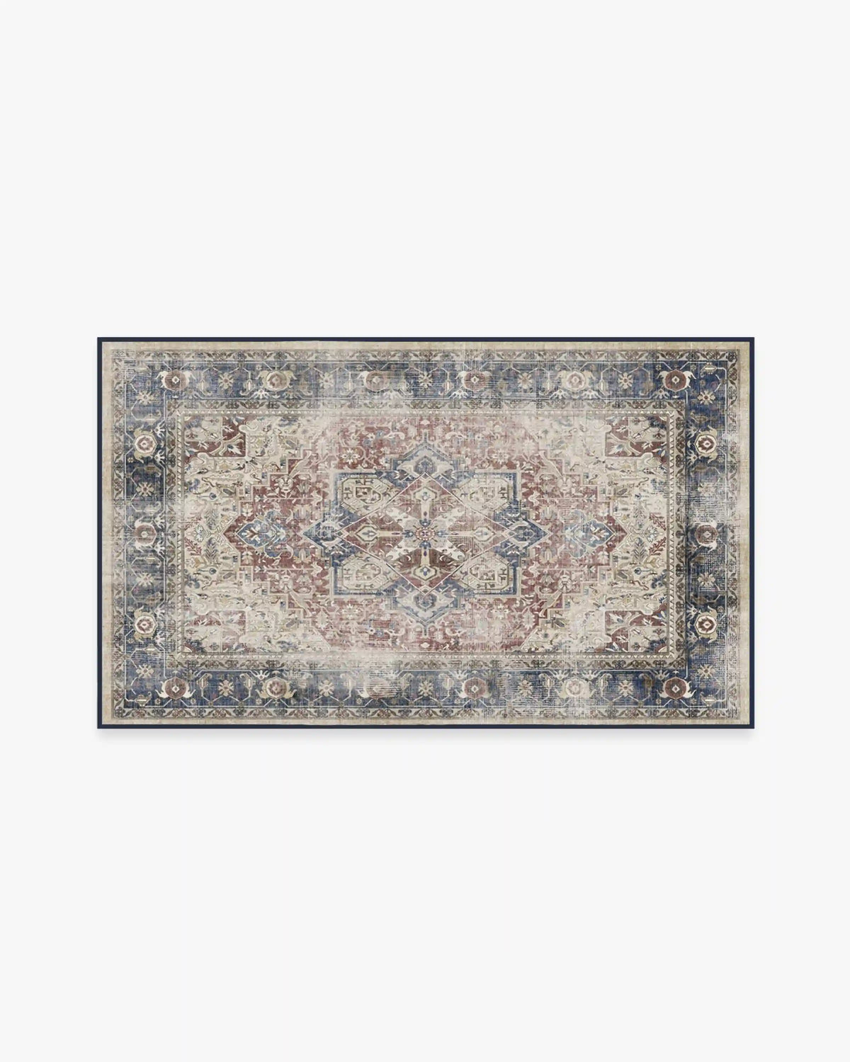 Kamran Royal Blue Rug