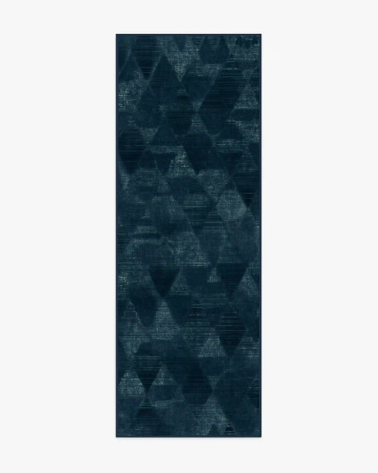 Kavi Mosaic Navy Rug