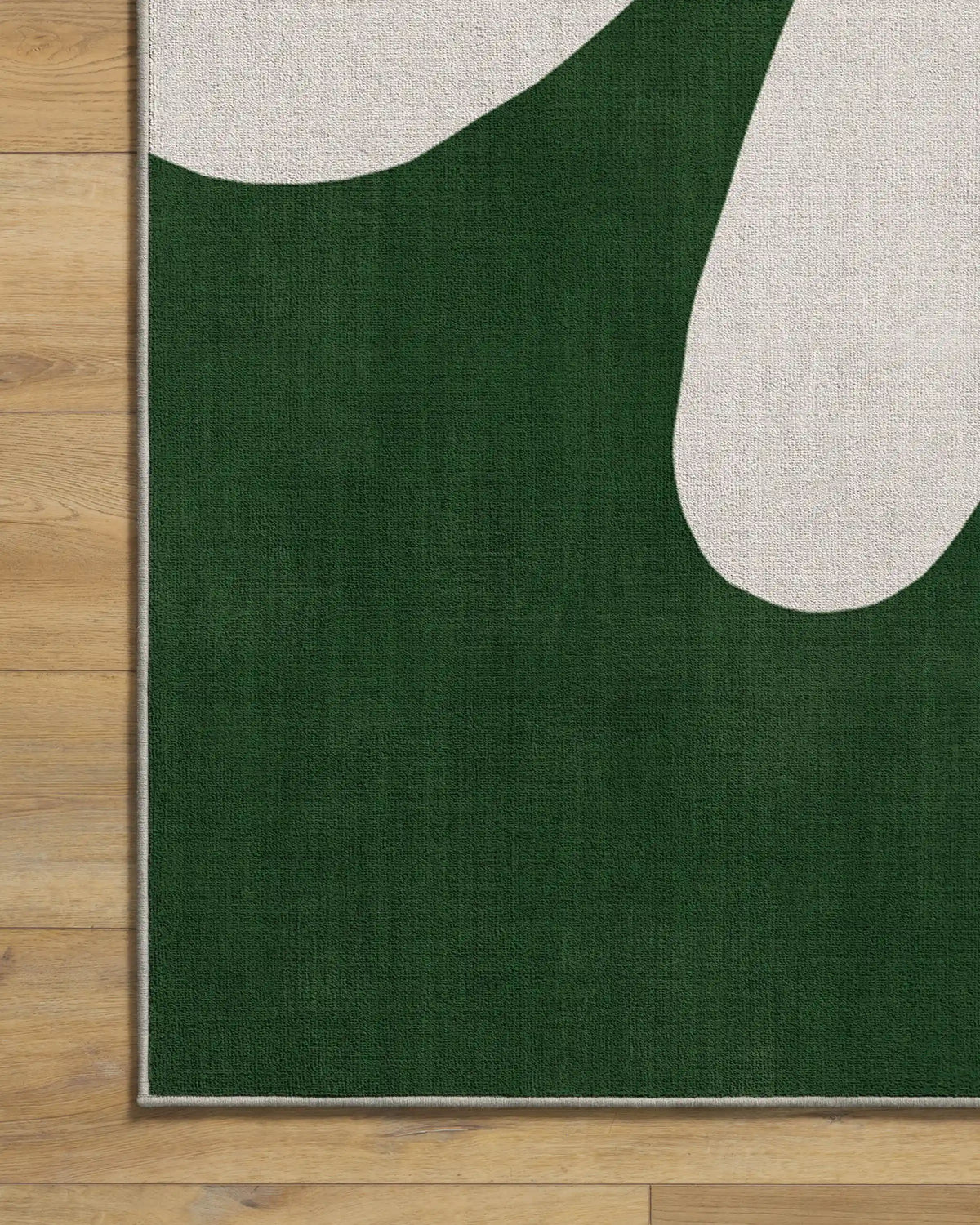 Kolmikko Green & Pink Rug by Marimekko