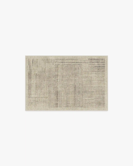 Linear Oasis Stone Grey Rug