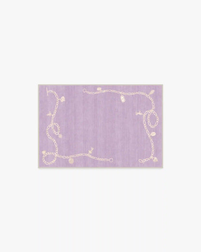 M&E Charms Lilac Rug by Humberto Leon