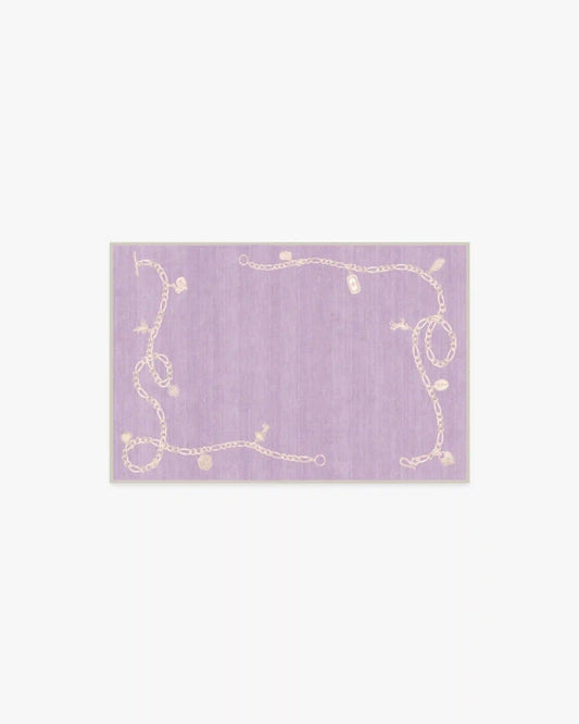 M&E Charms Lilac Rug by Humberto Leon