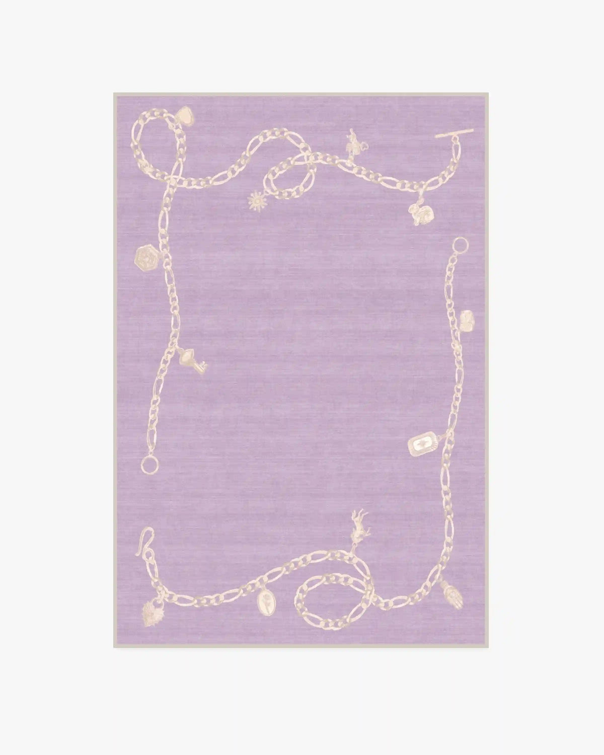 M&E Charms Lilac Rug by Humberto Leon