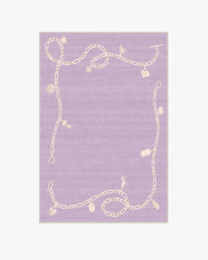M&E Charms Lilac Rug by Humberto Leon