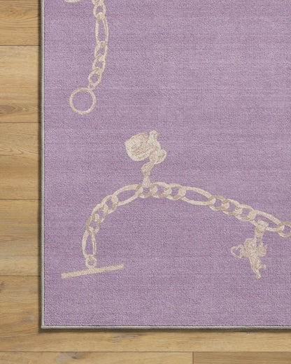 M&E Charms Lilac Rug by Humberto Leon