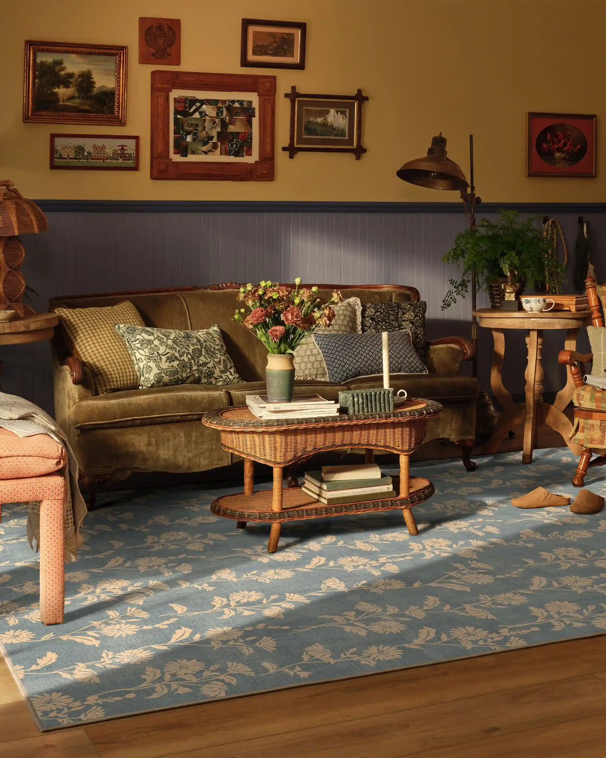 Mabel Dusty Blue Rug