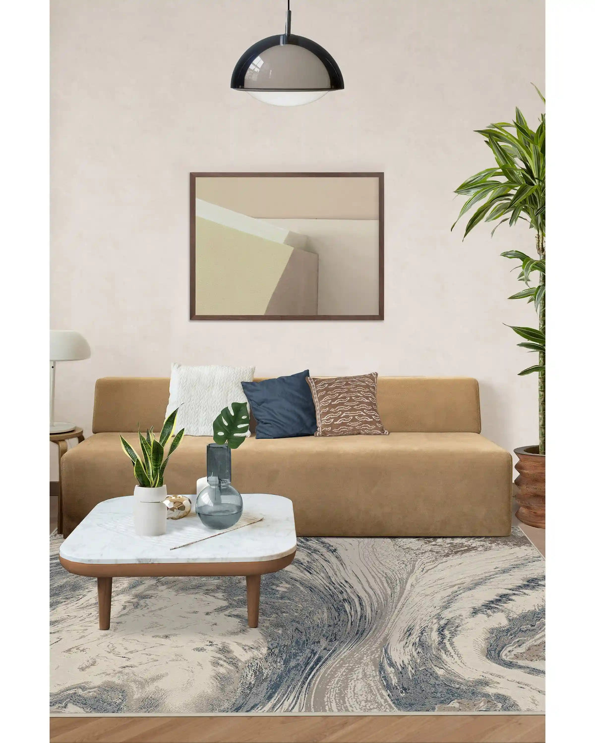 Malaspina Dusk Blue Rug