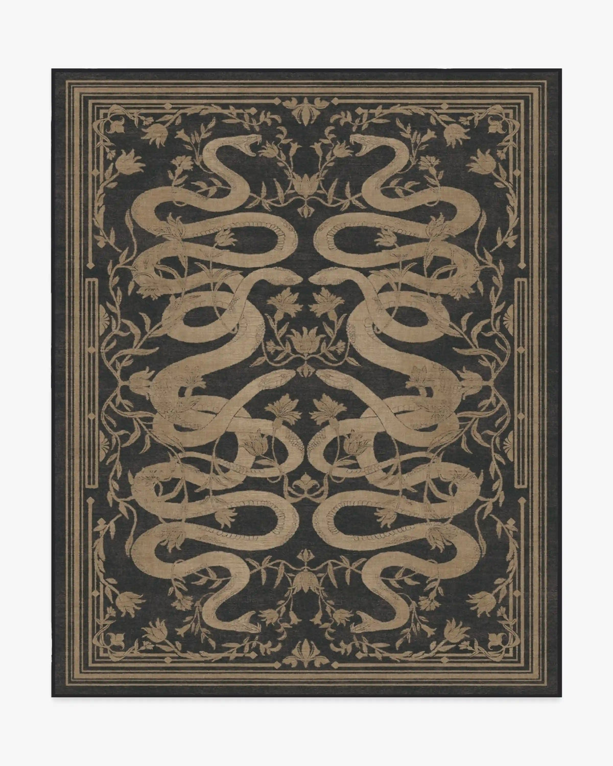 Sumaya Soft Black Rug by Martyn Lawrence Bullard