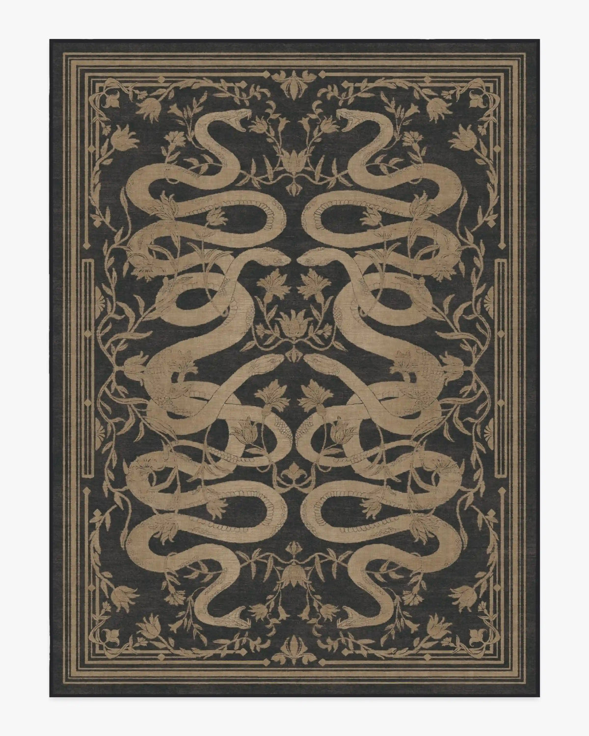 Sumaya Soft Black Rug by Martyn Lawrence Bullard