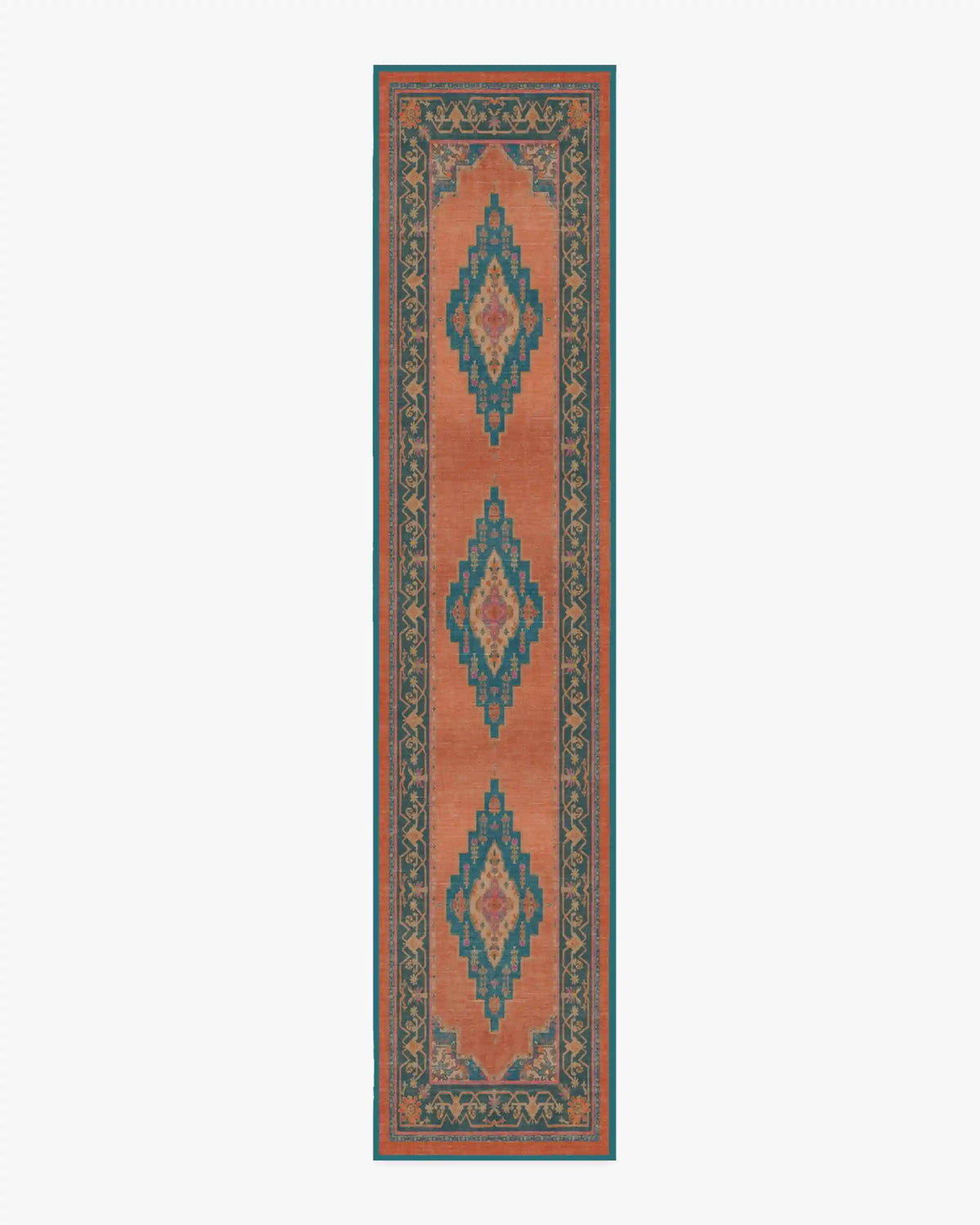 Sunset Bazaar Tropic Coral Rug by Matthew Williamson