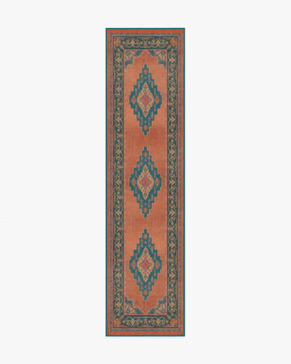 Sunset Bazaar Tropic Coral Rug by Matthew Williamson