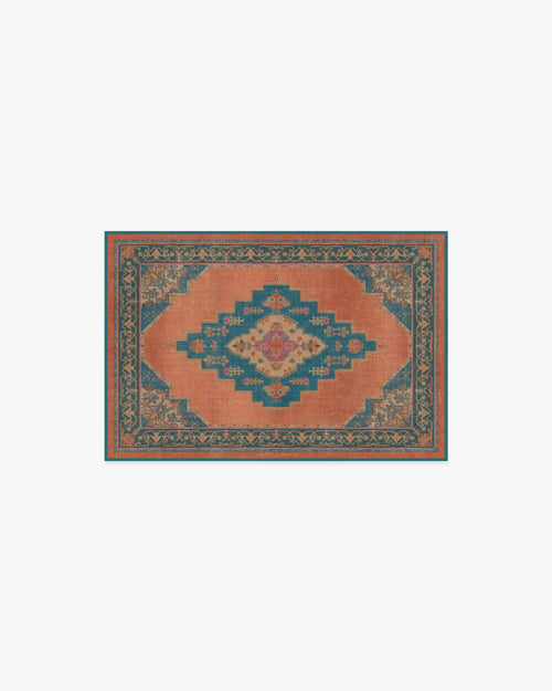 Sunset Bazaar Tropic Coral Rug by Matthew Williamson