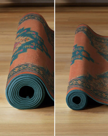 Sunset Bazaar Tropic Coral Rug by Matthew Williamson