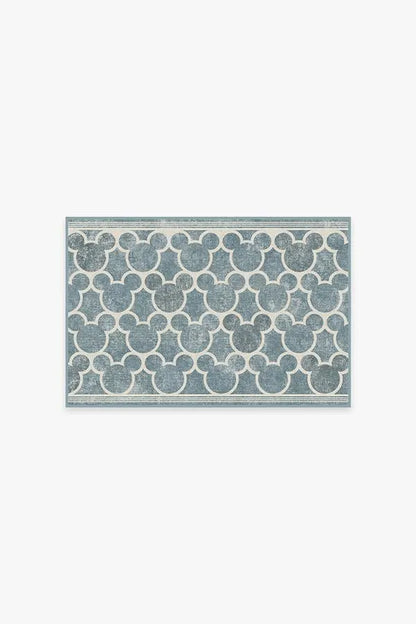 Mickey Trellis Slate Rug