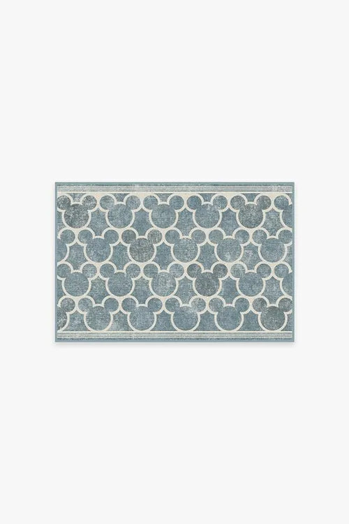 Mickey Trellis Slate Rug
